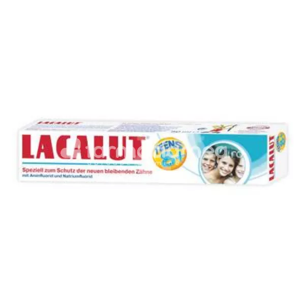 Lacalut Kids 8 + pasta de dinti, 50 ml