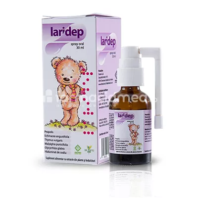 Laridep spray pentru gat, 30 ml, Dr. Phyto, [],farmaciamea.ro