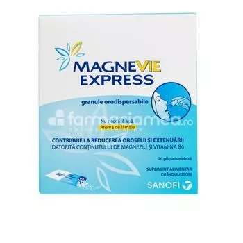Magnevie Express granule orodispersabile x 20 plicuri