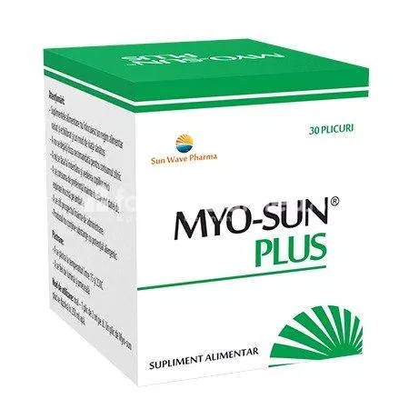 Myo-sun plus, 30 plicuri, Sun Wave Pharma
