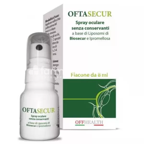 Oftasecur Spray Ocular, 8 ml Inocare Pharm