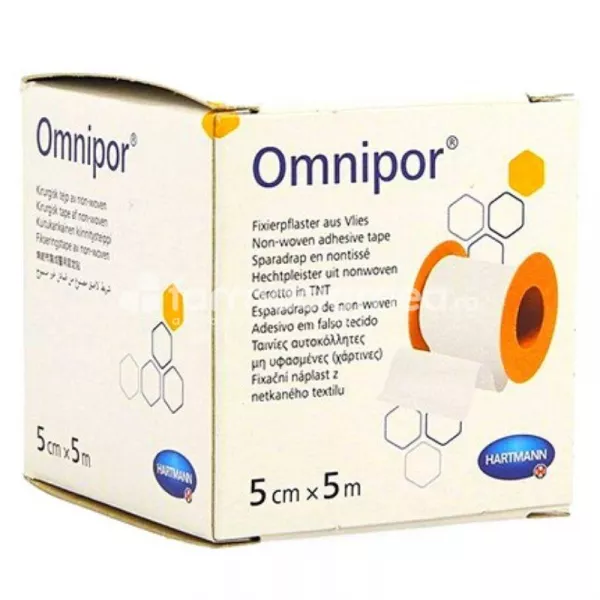 Omnipor 5cm/5m, Hartmann, [],farmaciamea.ro