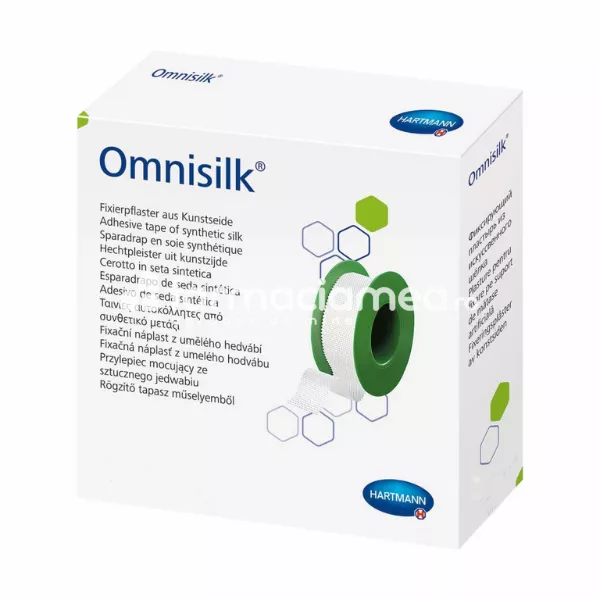 Omnisilk 5cm x 9.2m, Hartmann, [],farmaciamea.ro