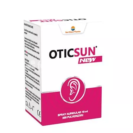 OticSun solutie otica, 10 ml, Sun Wave Pharma