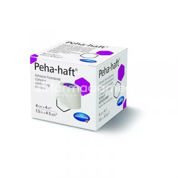 Peha-haft bandaj elastic 4cm/4m, Hartmann, [],farmaciamea.ro