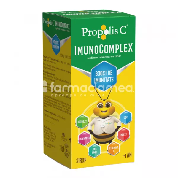 Propolis C ImunoComplex sirop, 100 ml, Fiterman Pharma