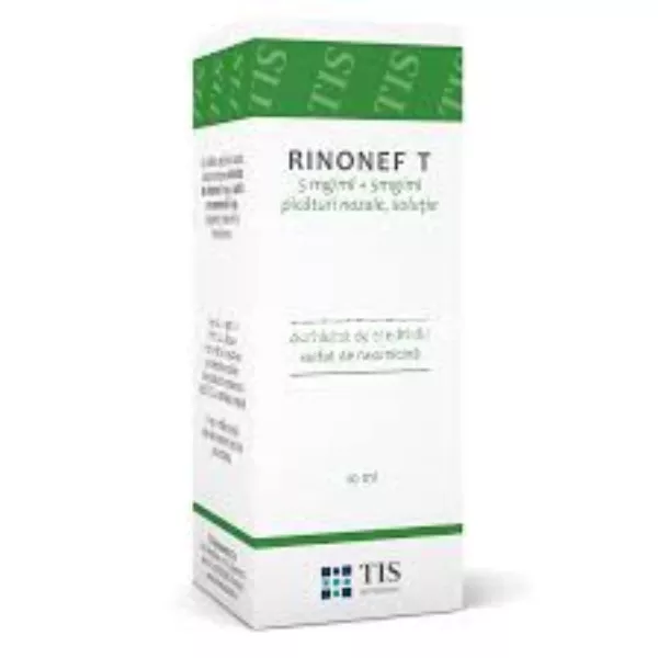 Rinonef-T solutie nazala 10 ml, Tis Farmaceutic