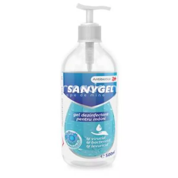 Sanygel gel dezinfectant, 500ml, Antibiotice, [],farmaciamea.ro
