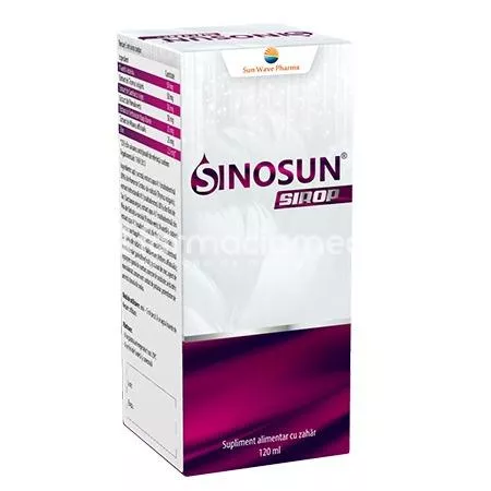 Sinosun sirop, flacon 120 ml, Sun Wave Pharma