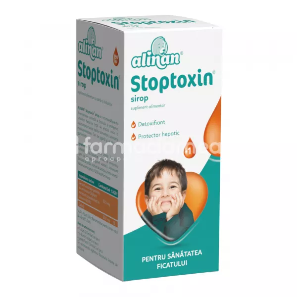 Alinan Stoptoxin sirop copii, 150 ml, Fiterman Pharma