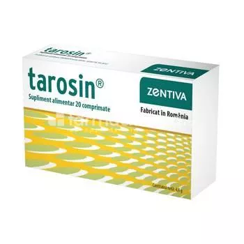 Tarosin, indicat in fragilitate capilara, 20 comprimate, Zentiva