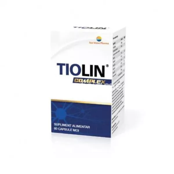 Tiolin Complex, 60 capsule, Sun Wave Pharma, [],farmaciamea.ro