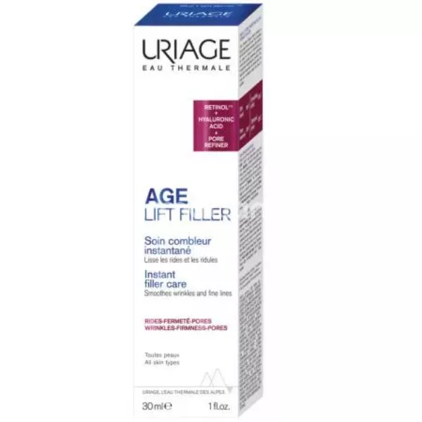Uriage Age Lift Filler Instant cu Efect Anti-imbatranire, 30 ml