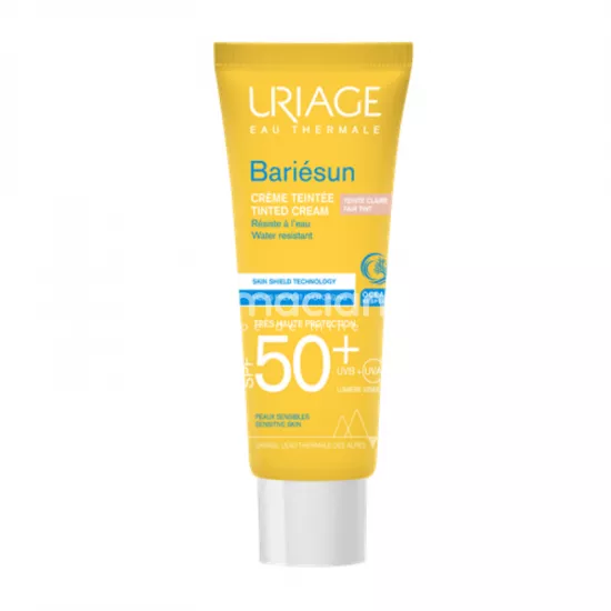 Uriage Bariesun crema colorata protectie solara SPF 50+, nuanta Fair, 50 ml