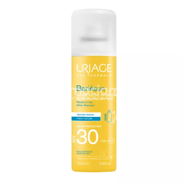 Uriage Bariesun Spray uscat protectie solara SPF 30+, 200ml