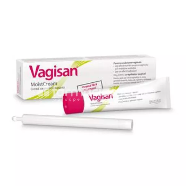 Vagisan crema vaginala, 25g, Dr. Wolff, [],farmaciamea.ro