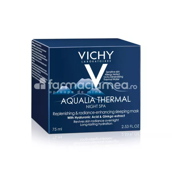 Vichy Aqualia Thermal SPA de noapte efect antioboseala, 75 ml