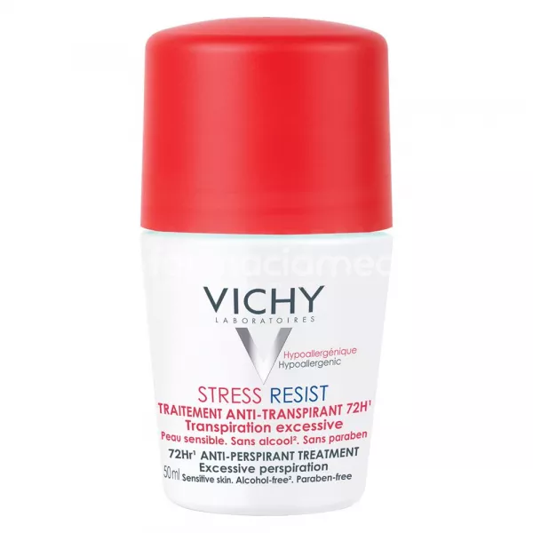 Vichy Deo roll-on Stress resist eficacitate 72h, 50 ml