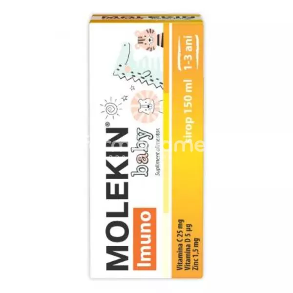 Molekin Imuno Baby Sirop pentru imunitate, 150 ml Zdrovit 