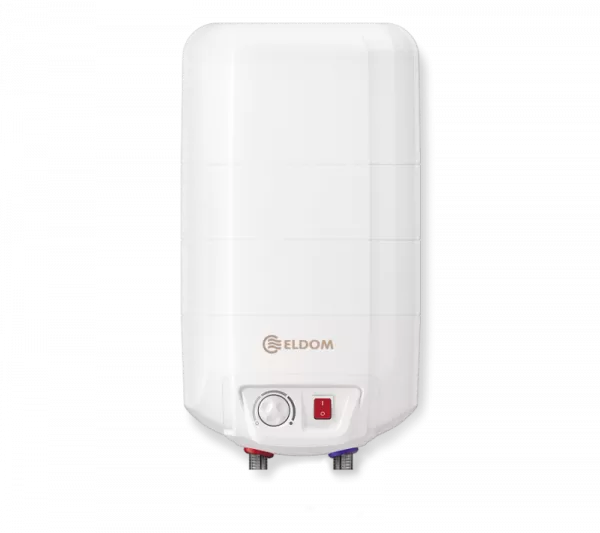 Boiler electric Eldom 15 litri, 2000 W, montare deasupra chiuvetei, email  durabil de zirconiu si pro