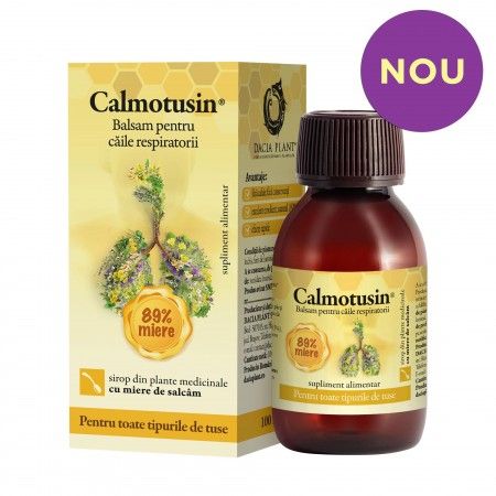 Calmotusin Sirop Cu Miere 100ml Dacia Plant