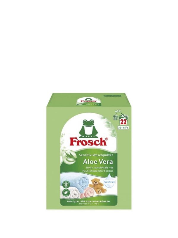Aloe Vera, detergent pudra, 22 spalari, 1,45 kg