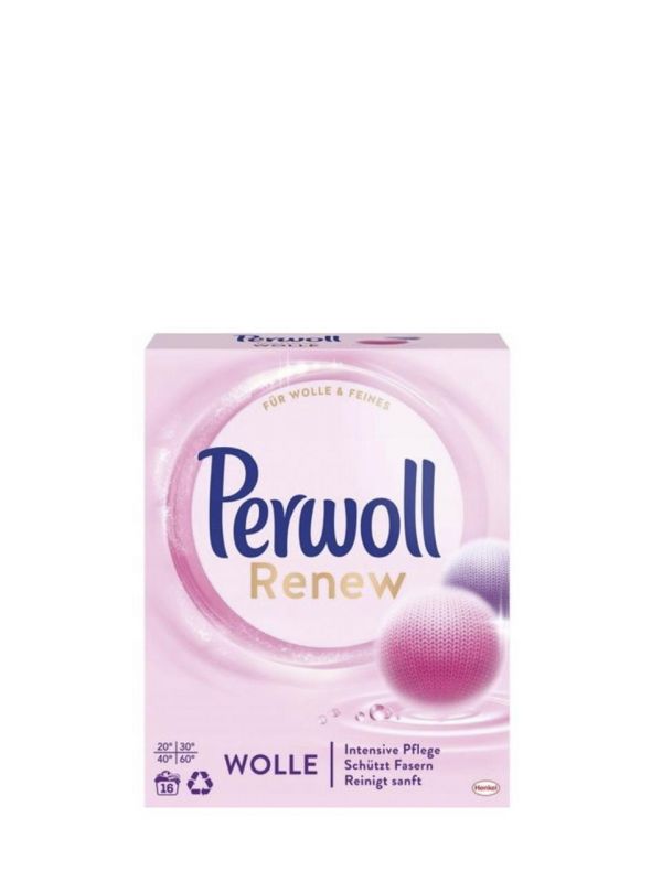 Renew Wool & Fine, detergent pudra pentru tesaturi delicate, 16 spalari, 880 g
