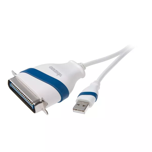 Cablu date Vivanco USB Par-N, Alb 