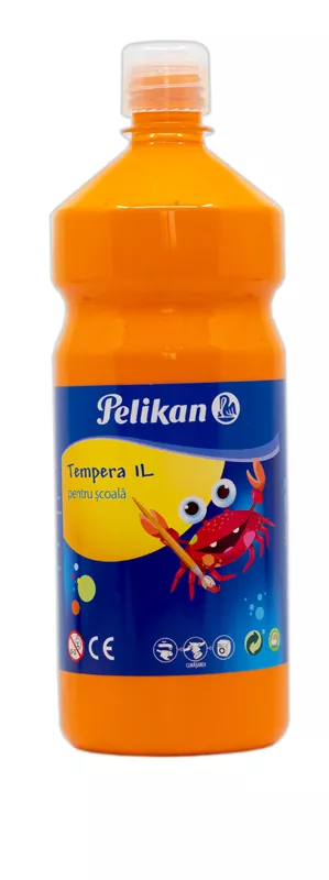 Tempera lichida, portocaliu, 1L