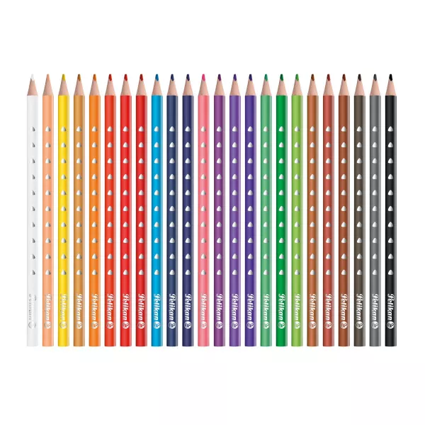 Creioane color Silverino, set 24