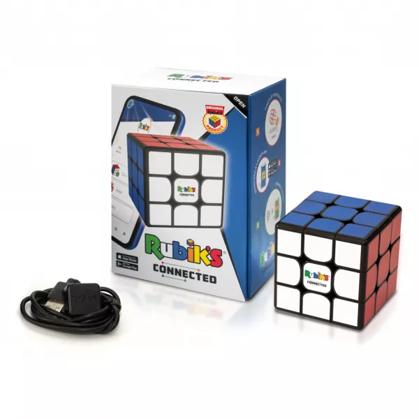 Cub rubic digital Rubik's Connected 3x3, pachet complet