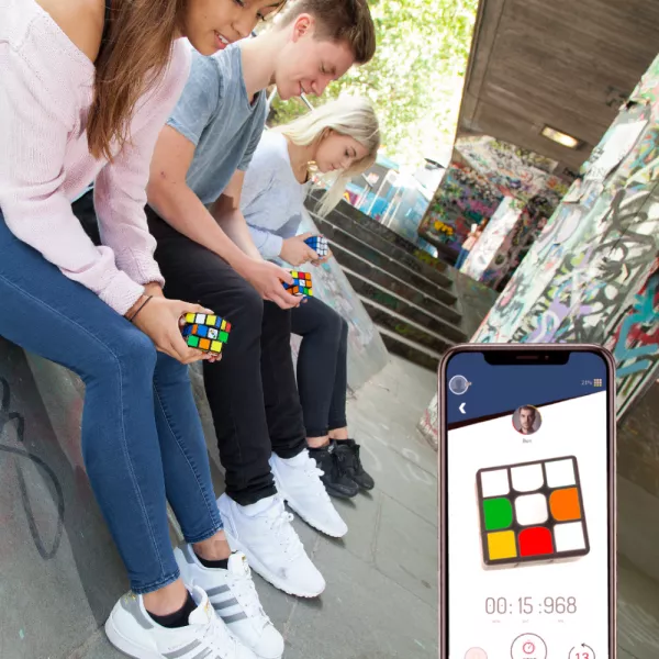 Cub rubic digital Rubik's Connected 3x3, pachet complet