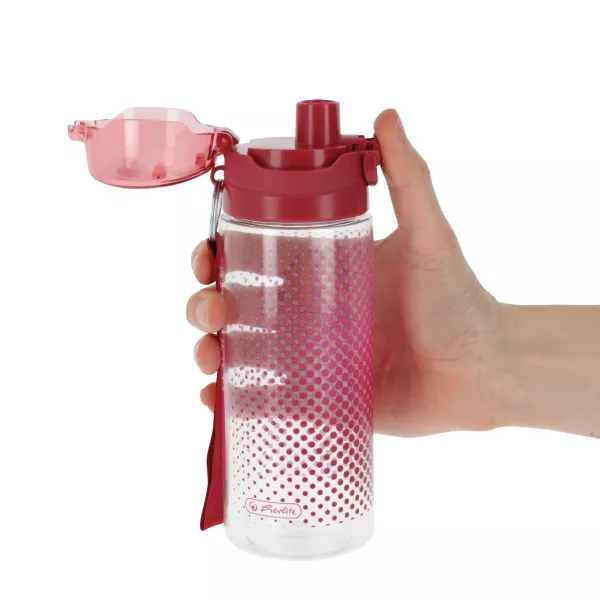 Sticla de apa 500 ml BPA free, culoare roz