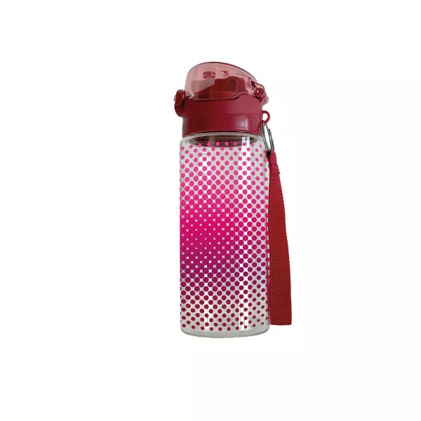 Sticla de apa 500 ml BPA free, culoare roz
