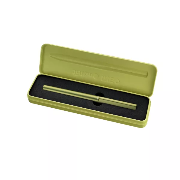 Stilou Ineo Elements Green Oasis, penita M, in cutie metalica pentru cadou