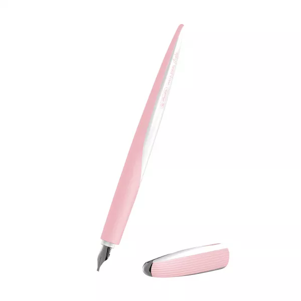 Stilou my.pen Style pentru caligrafie, incl. 3 penite, roz, blister