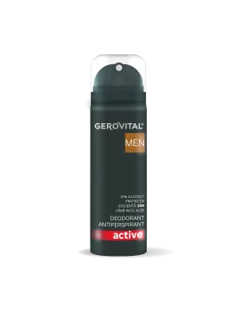           Gerovital Men ,Deodorant antiperspirant active 150ml 