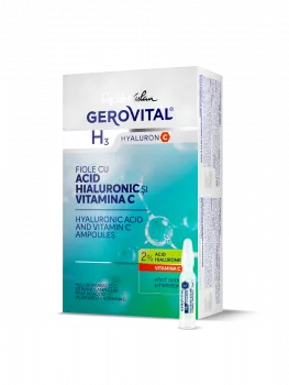   Gerovital h3 Hyaluron C, Fiole cu acid hialuronic 2% 10x2ml 