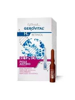    Gerovital H3 Retinol,Fiole antirid cu retinol 10x2ml 