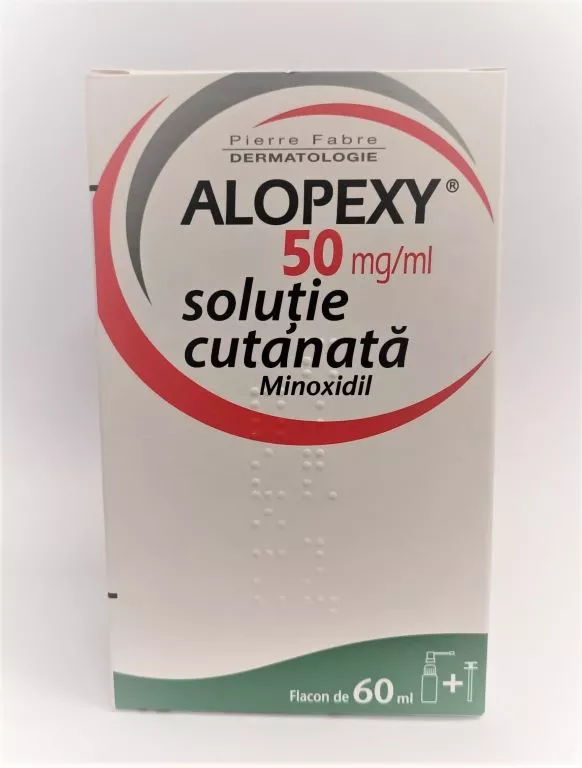 Alopexy 5% soluție cutanată, 60ml, Pierre Fabre