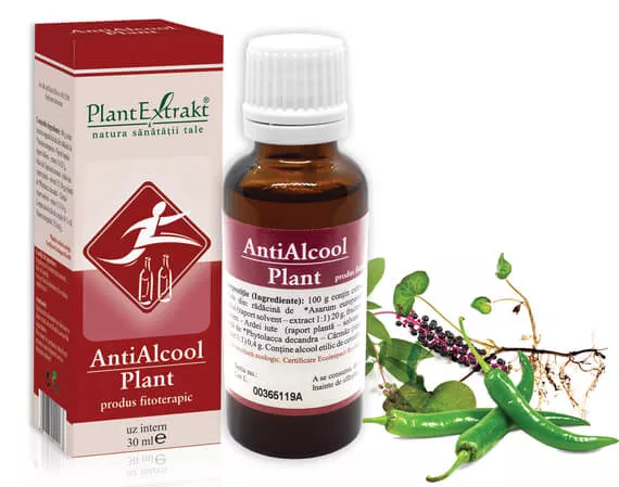 Antialcool plant 30ml, PlantExtrakt
