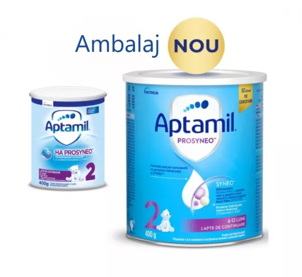 Aptamil Prosyneo 2, lapte praf 400g, 6-12 luni Milupa