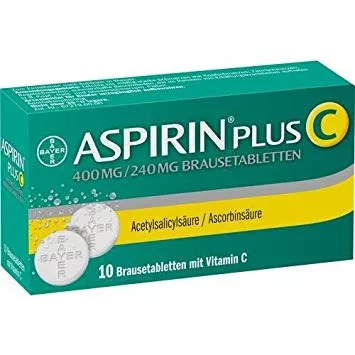 Aspirin plus C, 10 comprimate efervescente