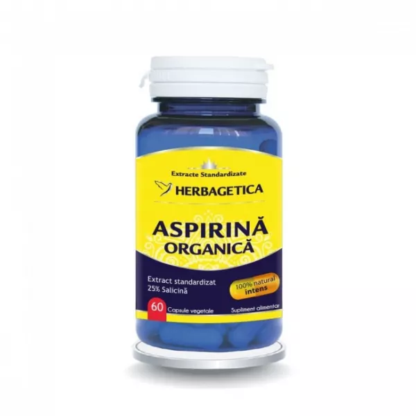 Aspirina organica
60 capsule