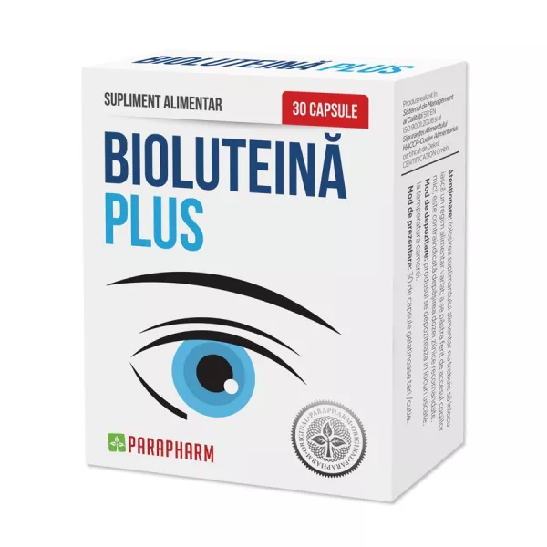Bio-Luteina Plus, 30 capsule