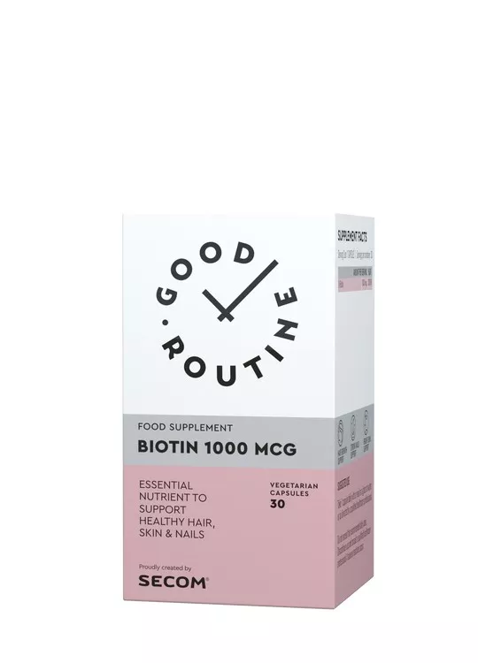 Biotin 1000mcg, Good Routine, 30 capsule, Secom