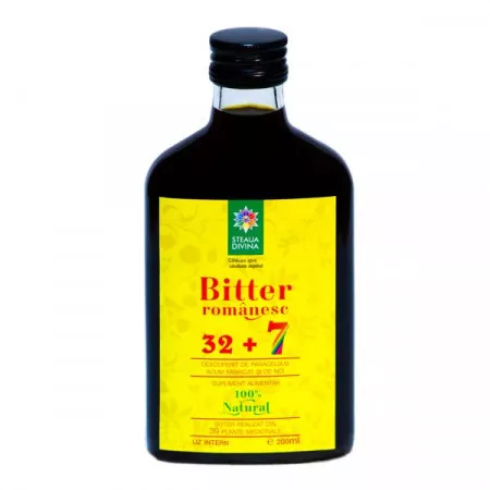 Bitter Românesc cu 39 plante 200 ml, Santo Raphael