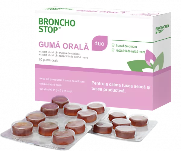 Bronchostop, 20 gume orale