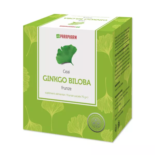 Ceai Ginkgo Biloba frunze 75g 