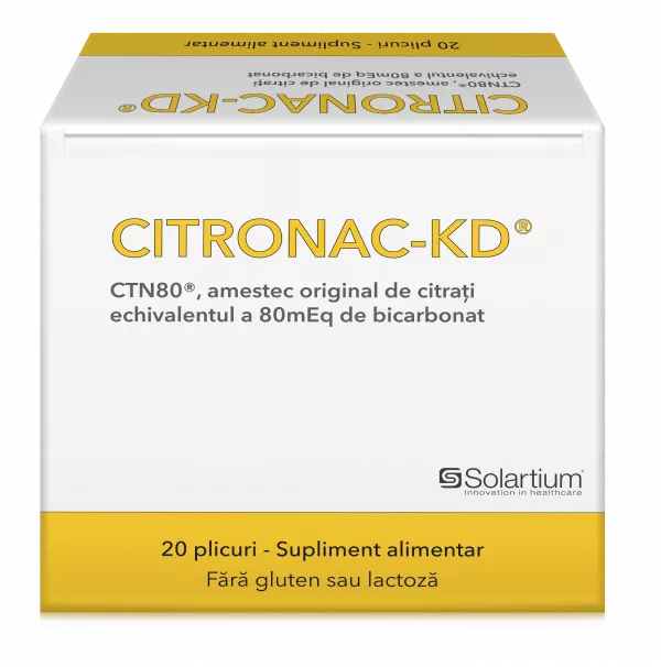 Citronac-KD, 20 plicuri, Meditrina Pharmaceuticals